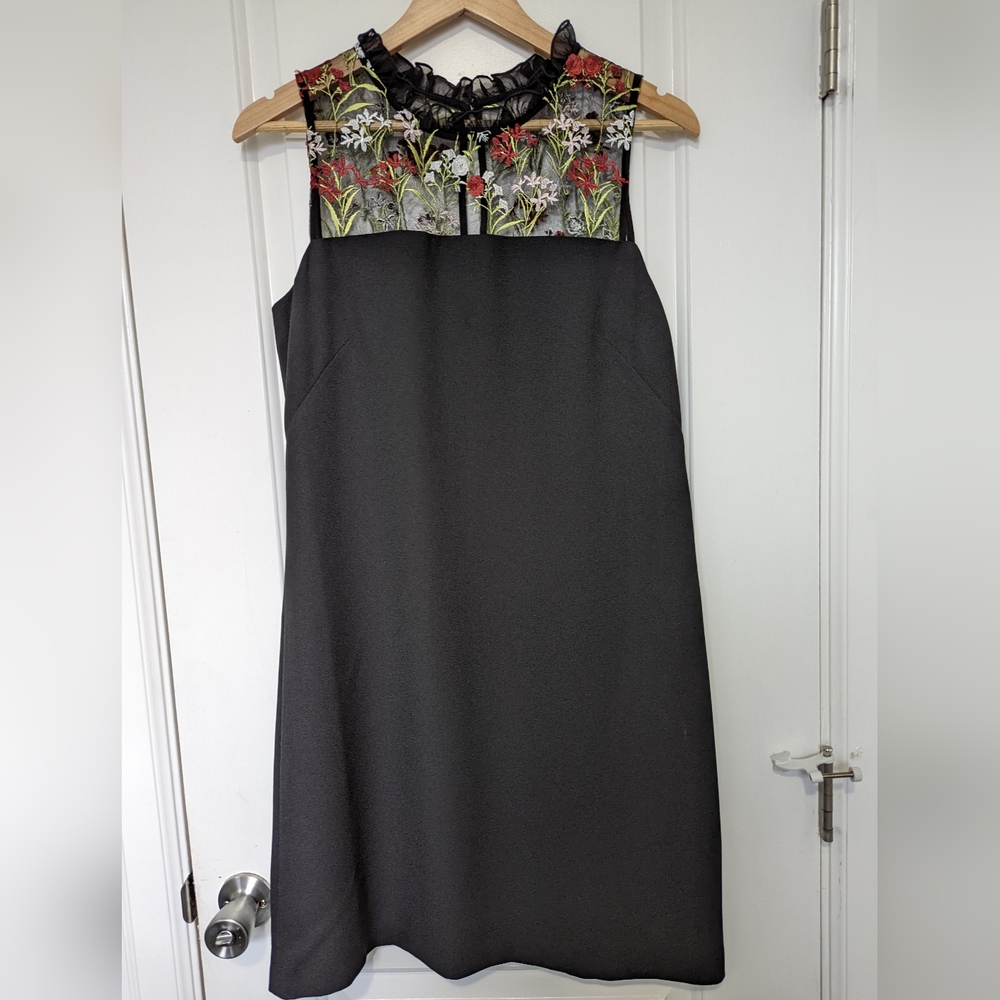 Karla Lagerfled Paris Embroidery Dress